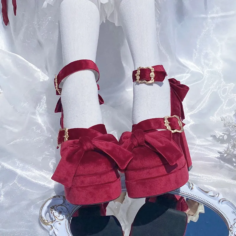 Window Doll Thick-soled Lolita High Heels