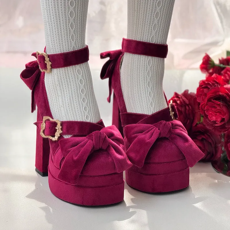 Window Doll Thick-soled Lolita High Heels