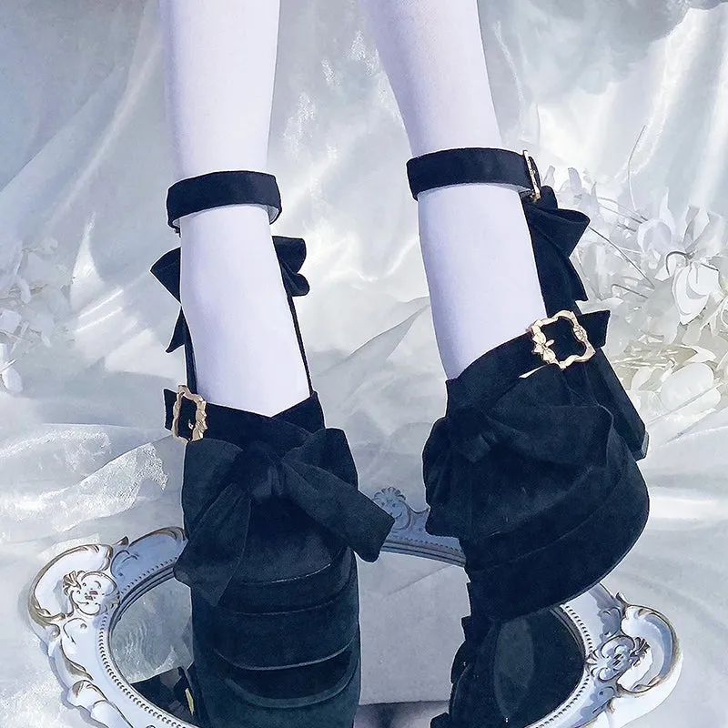 Window Doll Thick-soled Lolita High Heels