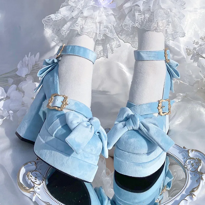 Window Doll Thick-soled Lolita High Heels