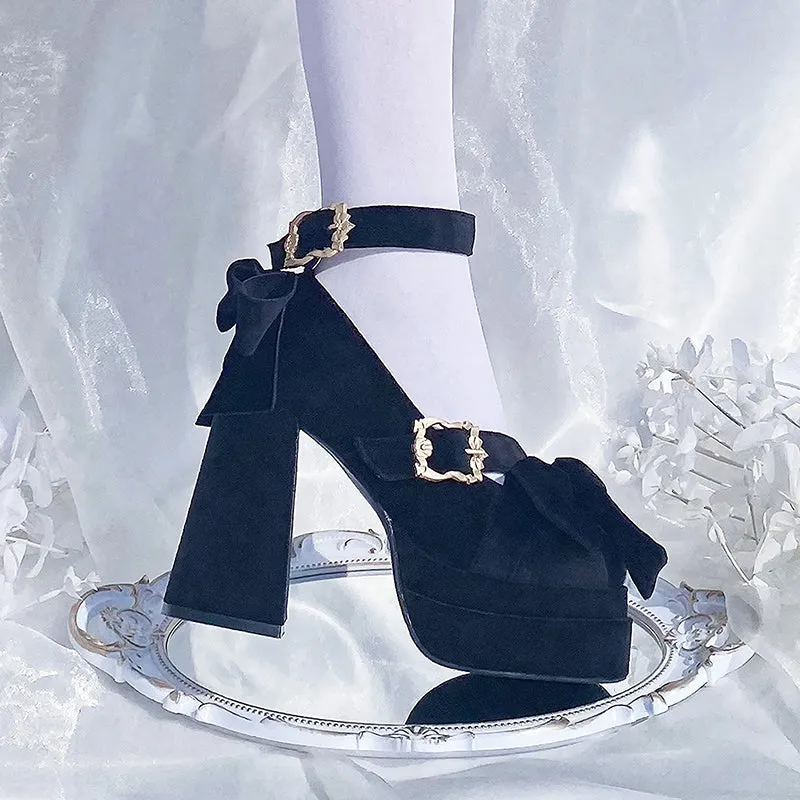 Window Doll Thick-soled Lolita High Heels