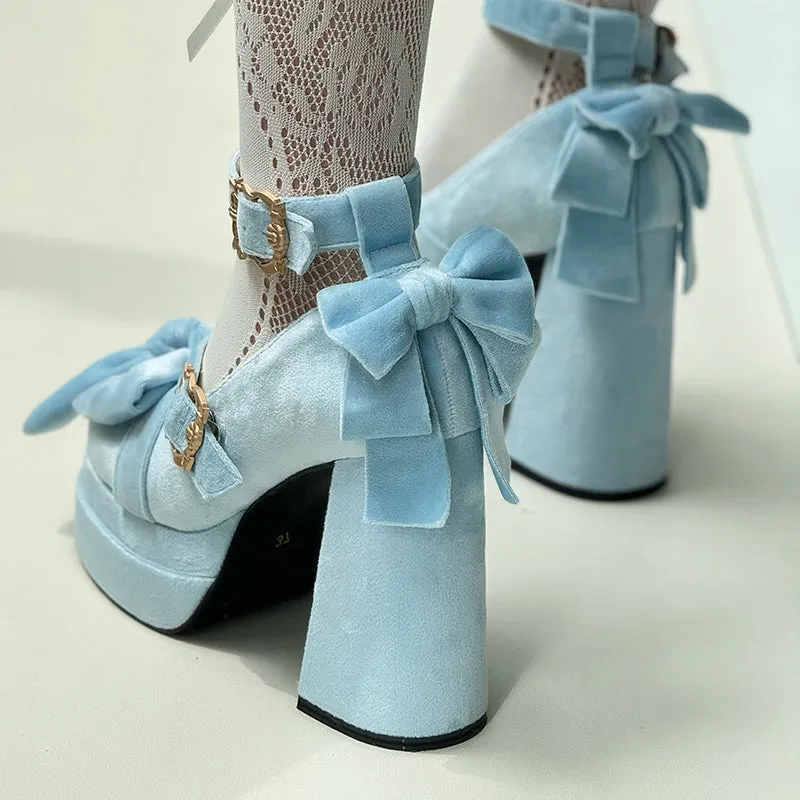Window Doll Thick-soled Lolita High Heels