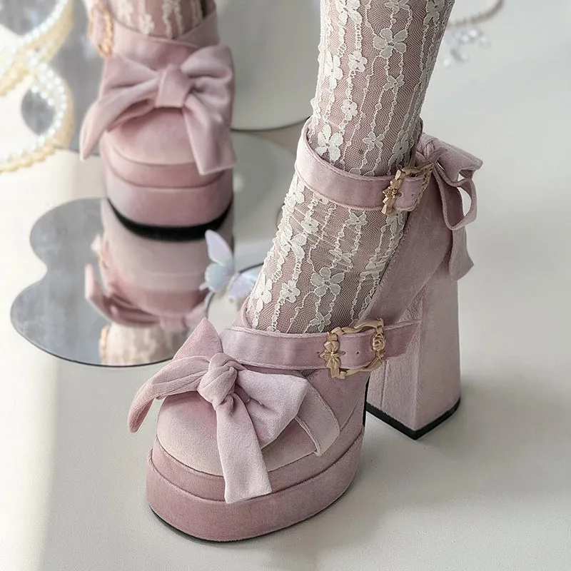 Window Doll Thick-soled Lolita High Heels