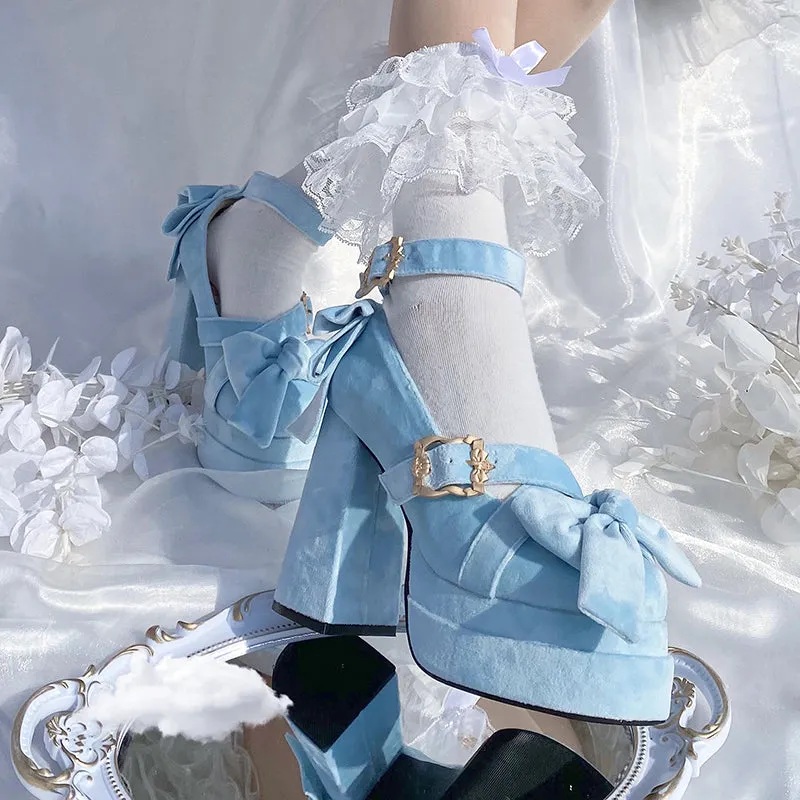 Window Doll Thick-soled Lolita High Heels