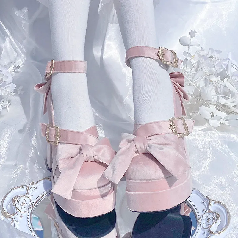 Window Doll Thick-soled Lolita High Heels