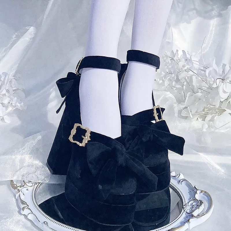 Window Doll Thick-soled Lolita High Heels