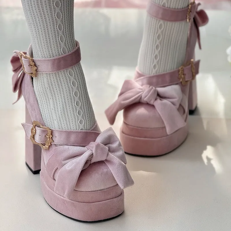 Window Doll Thick-soled Lolita High Heels