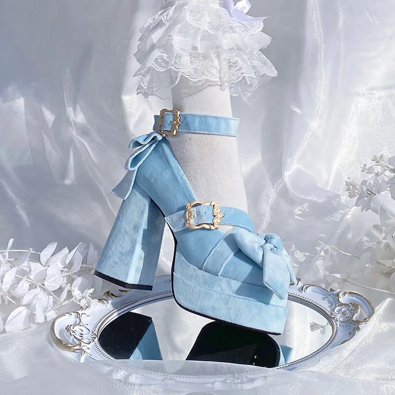 Window Doll Thick-soled Lolita High Heels