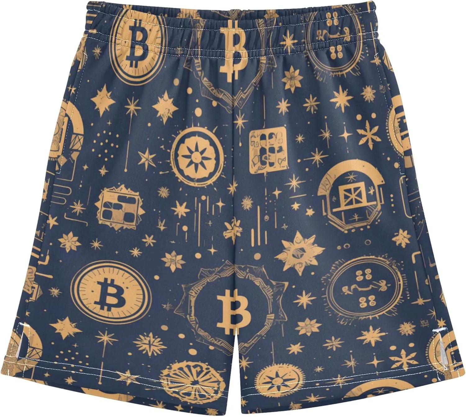 Youth Boys Cargo Shorts Lightweight Athletic Running Workout Shorts with Pockets