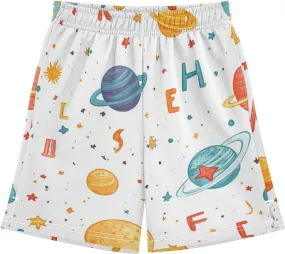 Youth Boys Cargo Shorts Lightweight Athletic Running Workout Shorts with Pockets